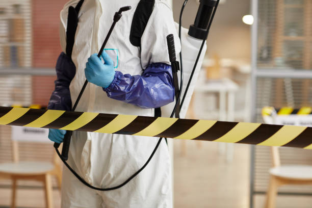 Professional Biohazard technician working in Solvang, CA